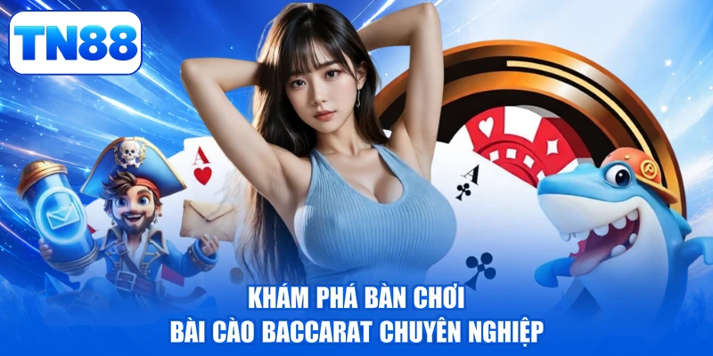 WM Casino TN88 - Đỉnh Cao Giải Trí, Thỏa Mãn Đam Mê 3 Khám phá bàn chơi bài cào baccarat chuyên nghiệp